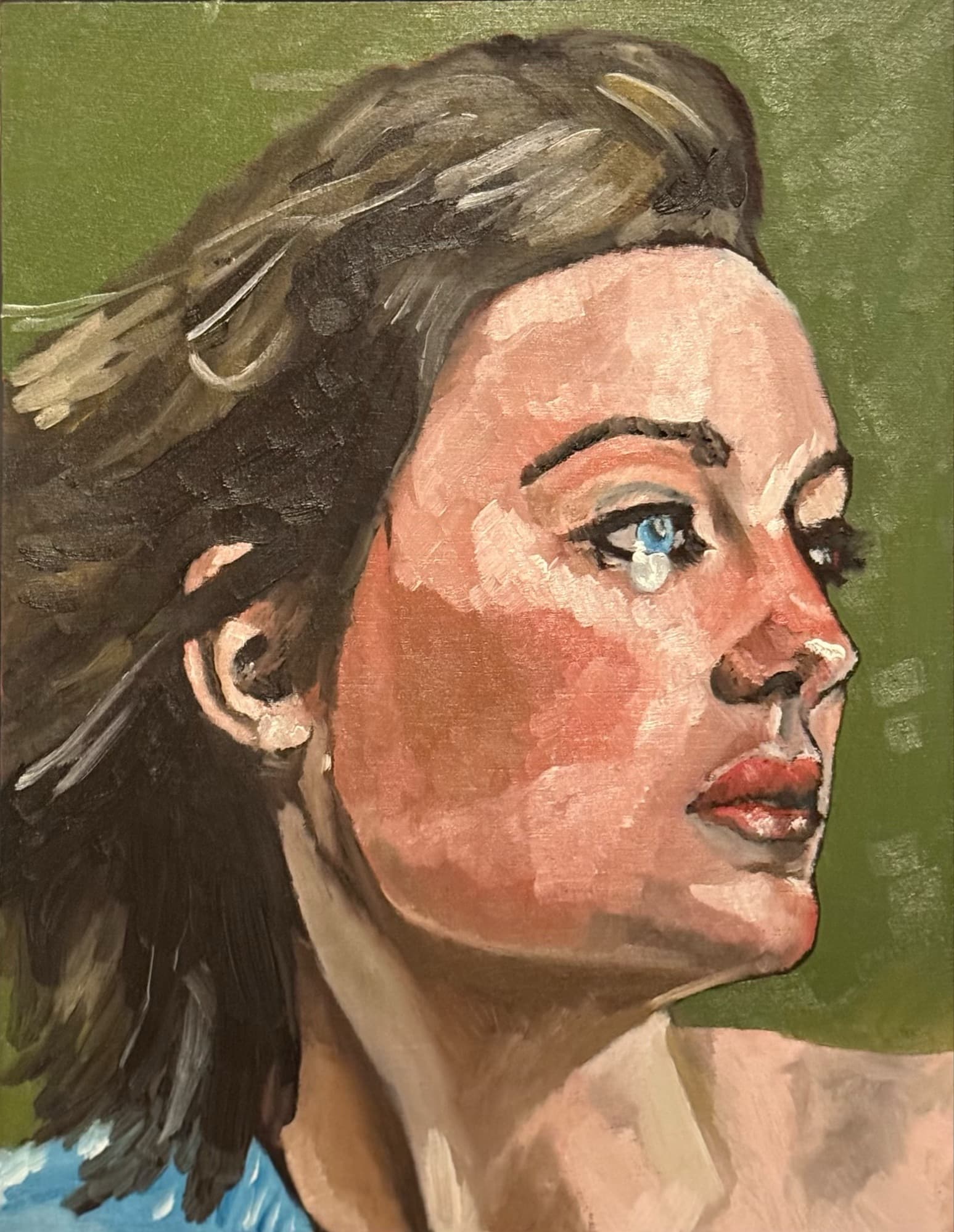 Oil portrait of Ava
