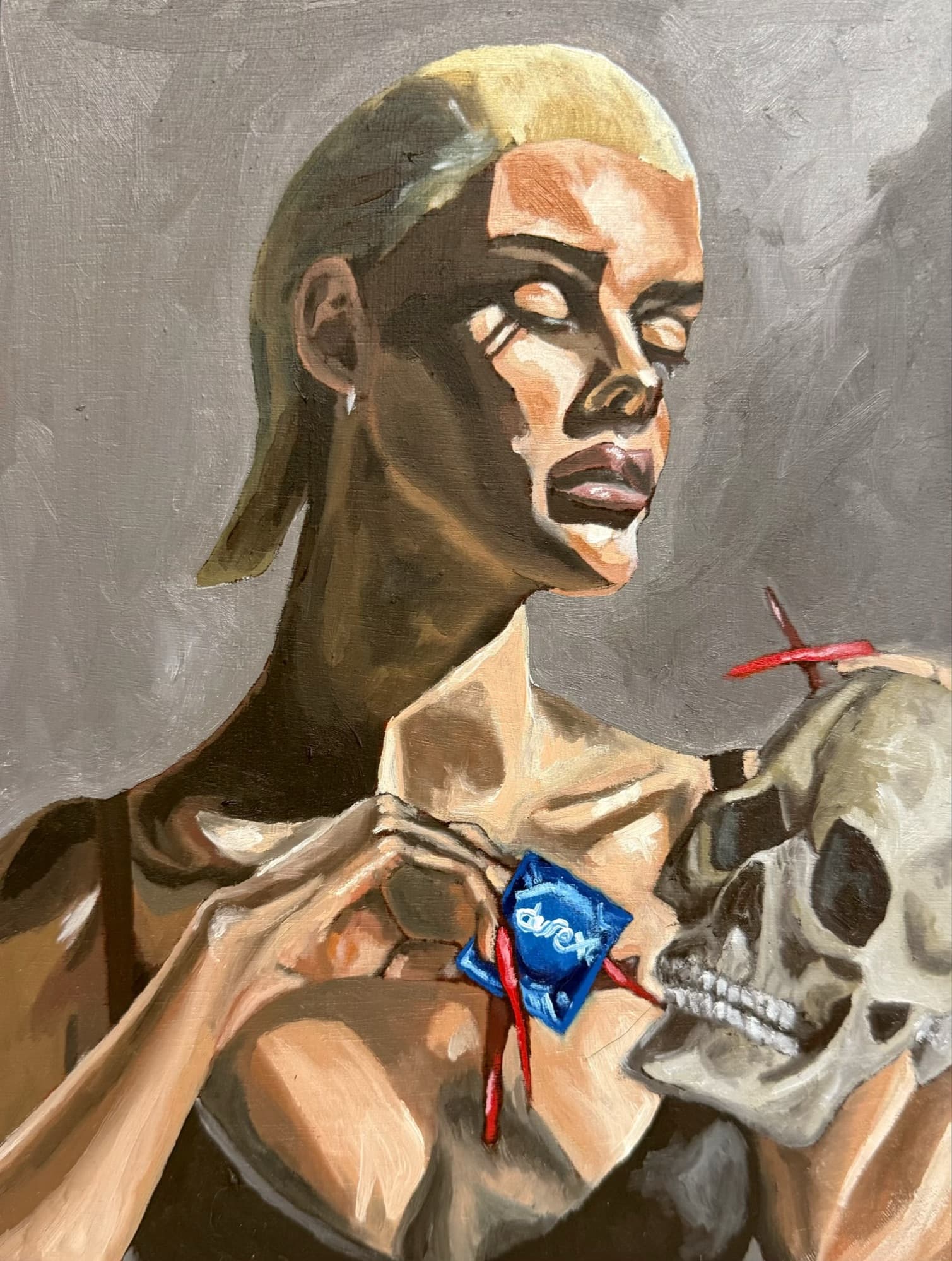 Oil portrait — She F**ks With My Head